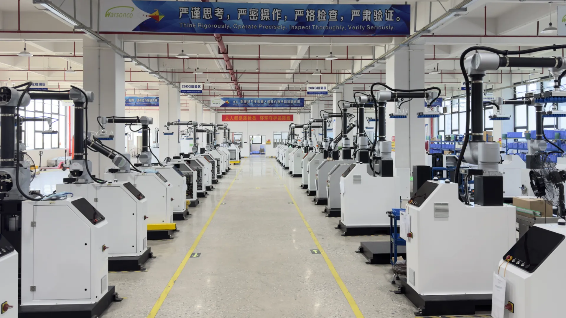 Warsonco Intelligent Cobot Palletizer